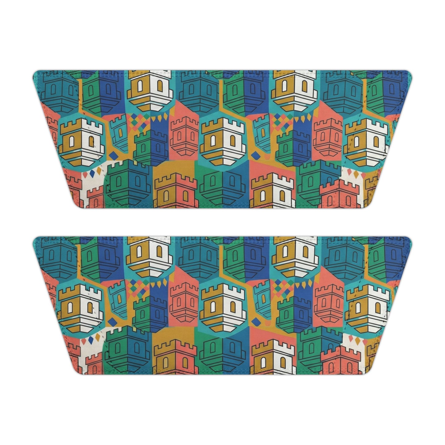 Women's Removable-Strap Sandals – Blockhouse Colorful Tropical Print Slide