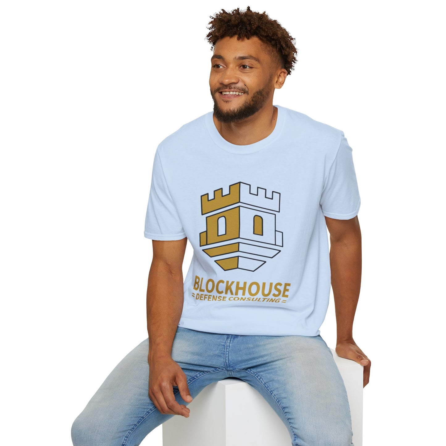 Blockhouse Defense Consulting T-Shirt with Castle Logo Tee