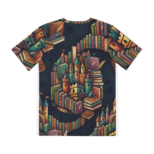Blockhouse Fantasy Book Castle All-Over Print Tee