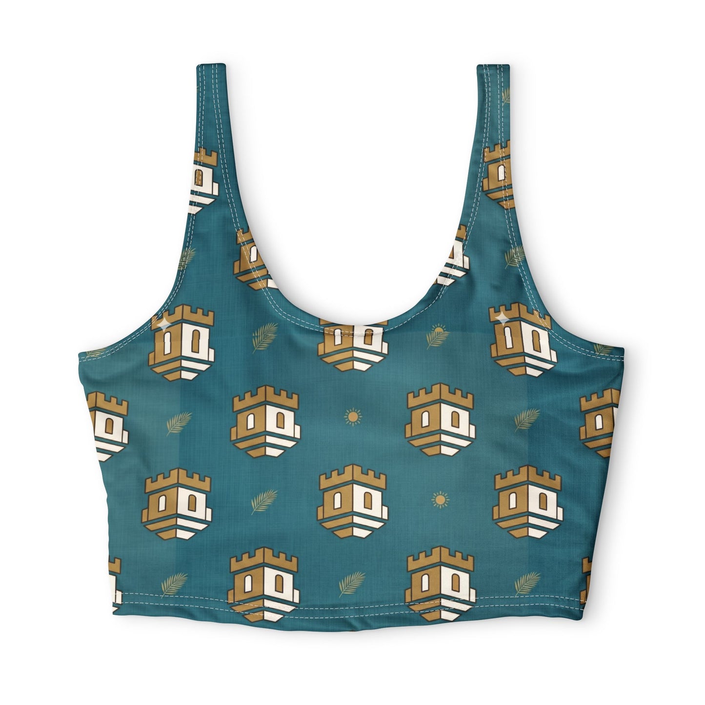 Polyester Sports Bra (AOP)