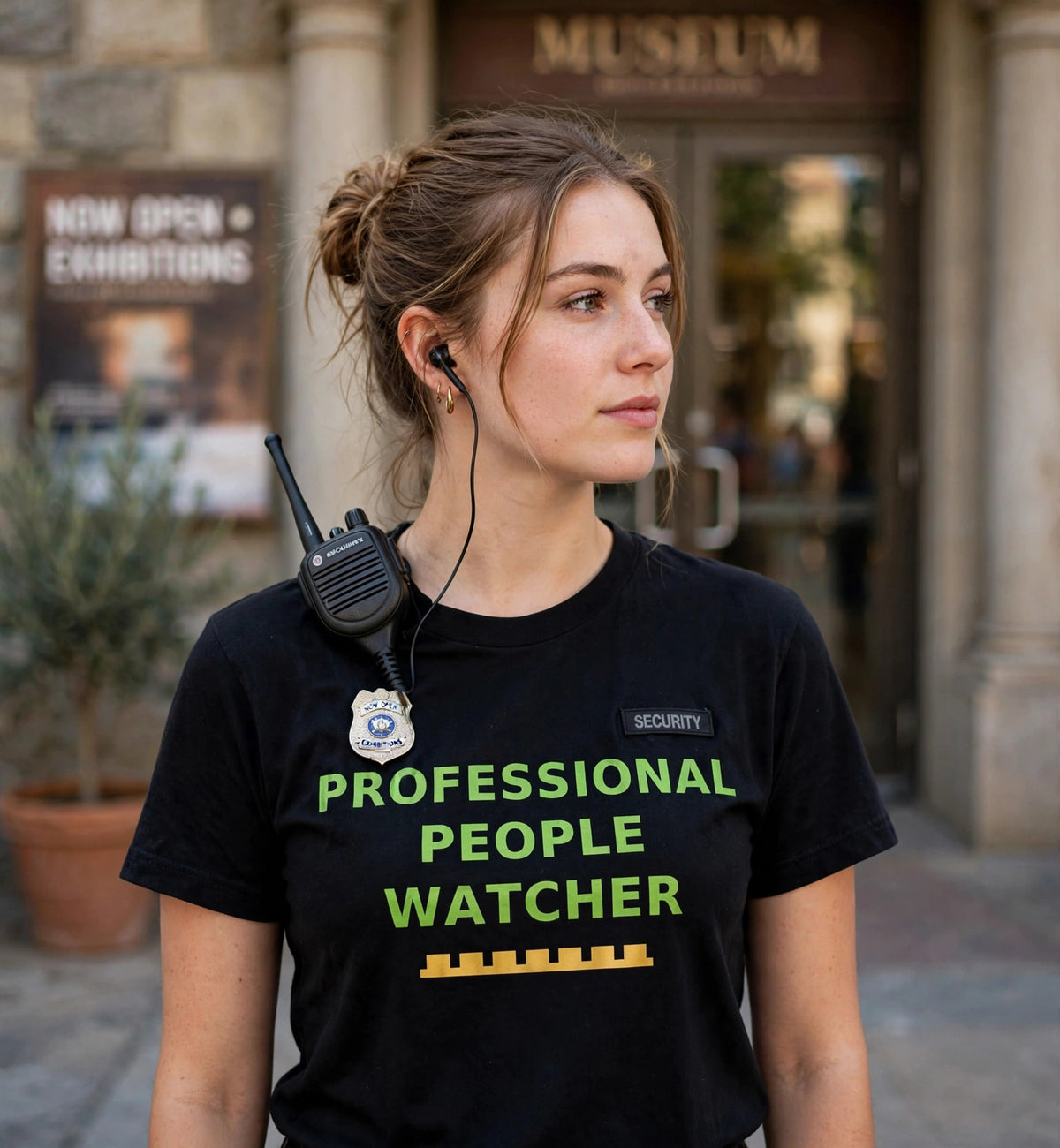 People Watcher — T-Shirt — lifestyle photo