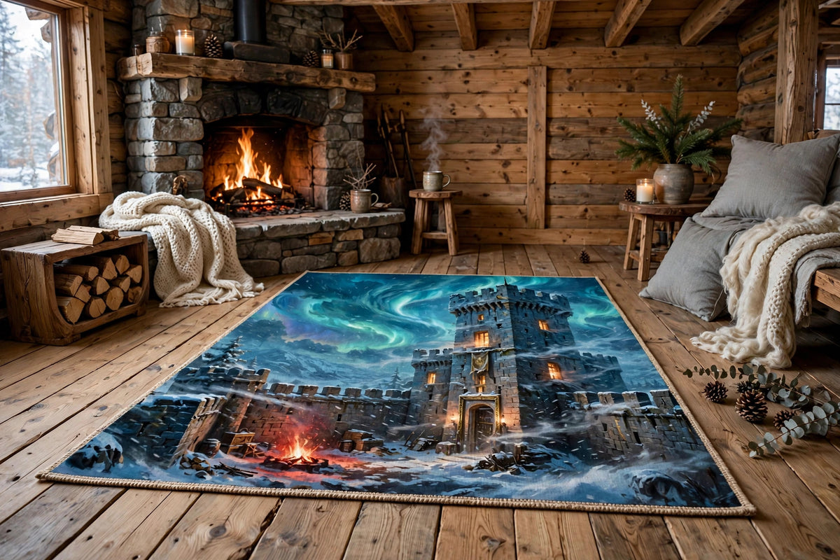 Winter 2026 — Rug (Blizzard Fortress) — lifestyle photo