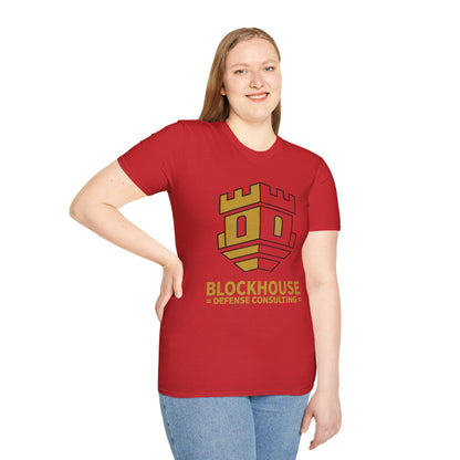 Blockhouse Defense Consulting T-Shirt with Castle Logo Tee