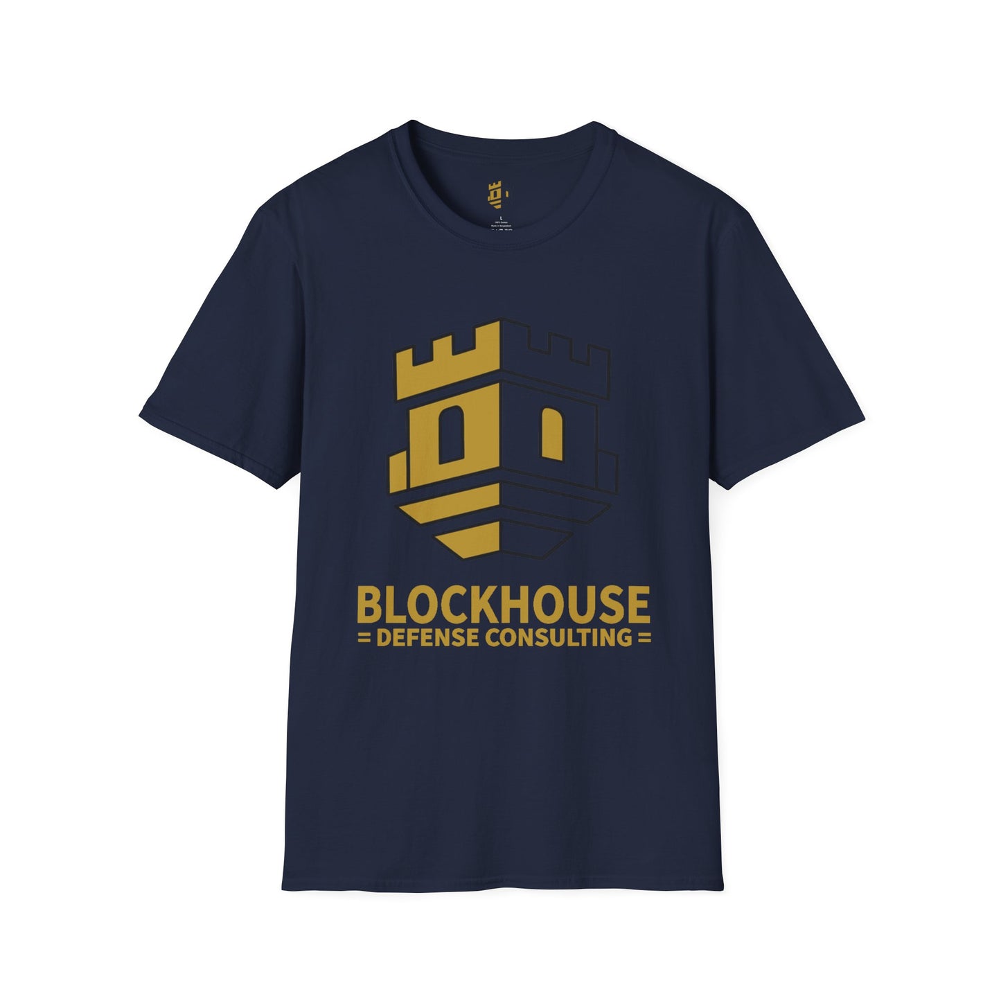 Blockhouse Defense Consulting T-Shirt with Castle Logo Tee