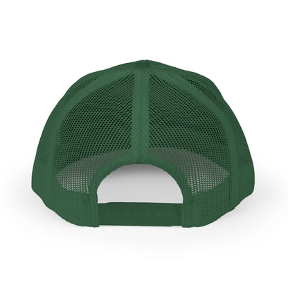 Trucker Cap with Gold Blockhouse Castle Embroidered Logo