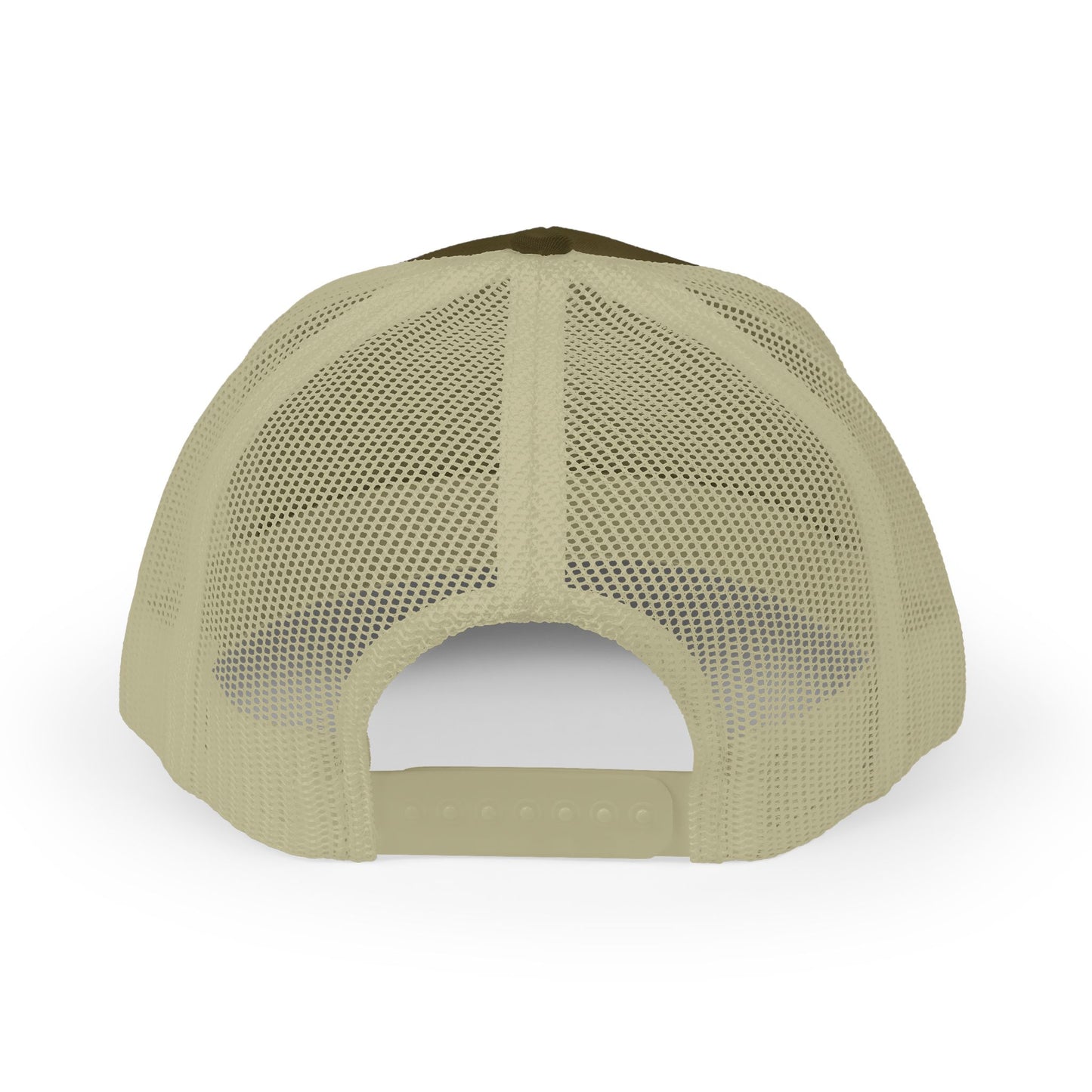 Trucker Cap with Gold Blockhouse Castle Embroidered Logo