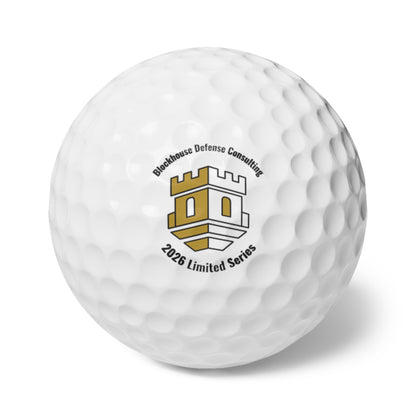 Blockhouse 2026 Limited Series Golf Balls, 6pcs