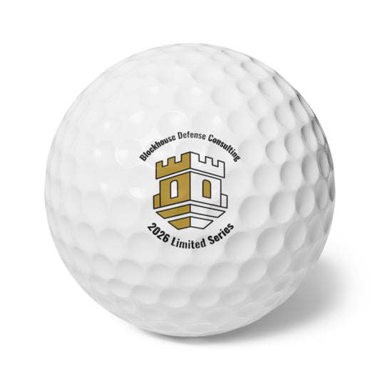 Blockhouse 2026 Limited Series Golf Balls, 6pcs