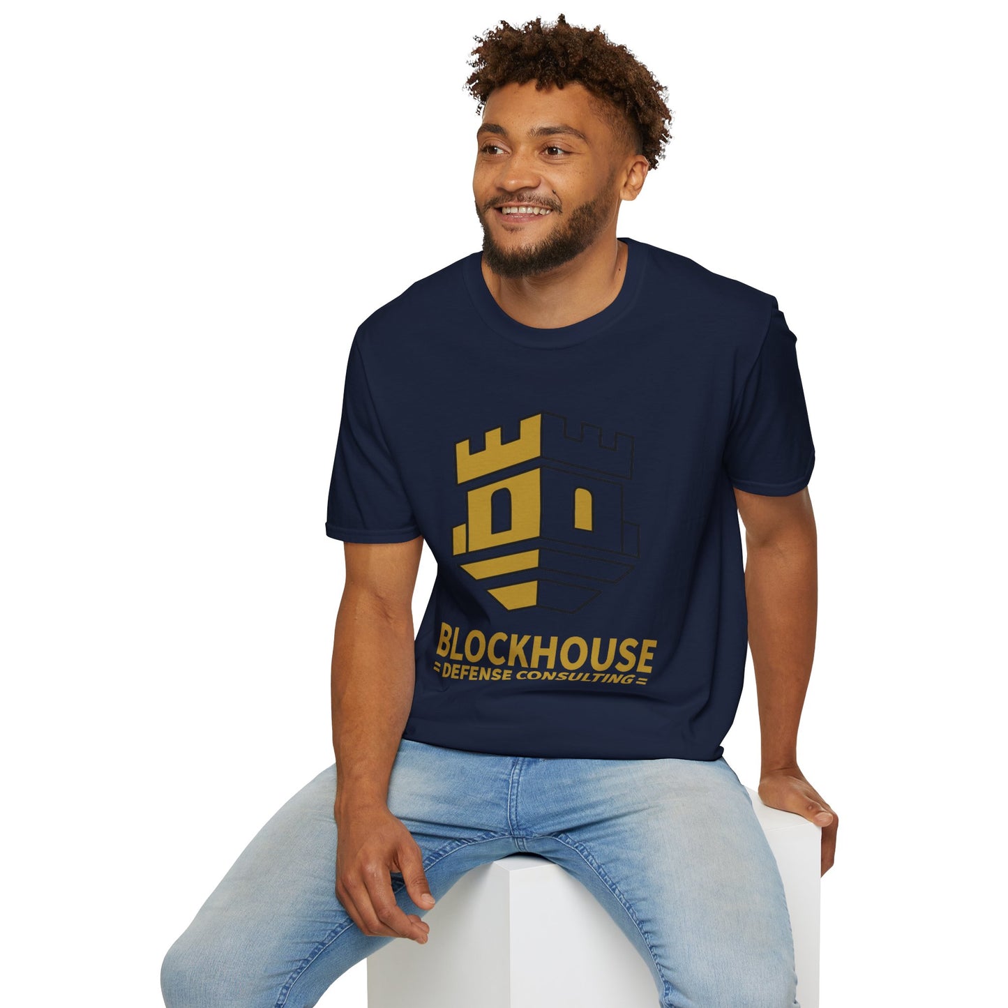 Blockhouse Defense Consulting T-Shirt with Castle Logo Tee
