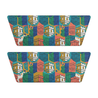 Women's Removable-Strap Sandals – Blockhouse Colorful Tropical Print Slide