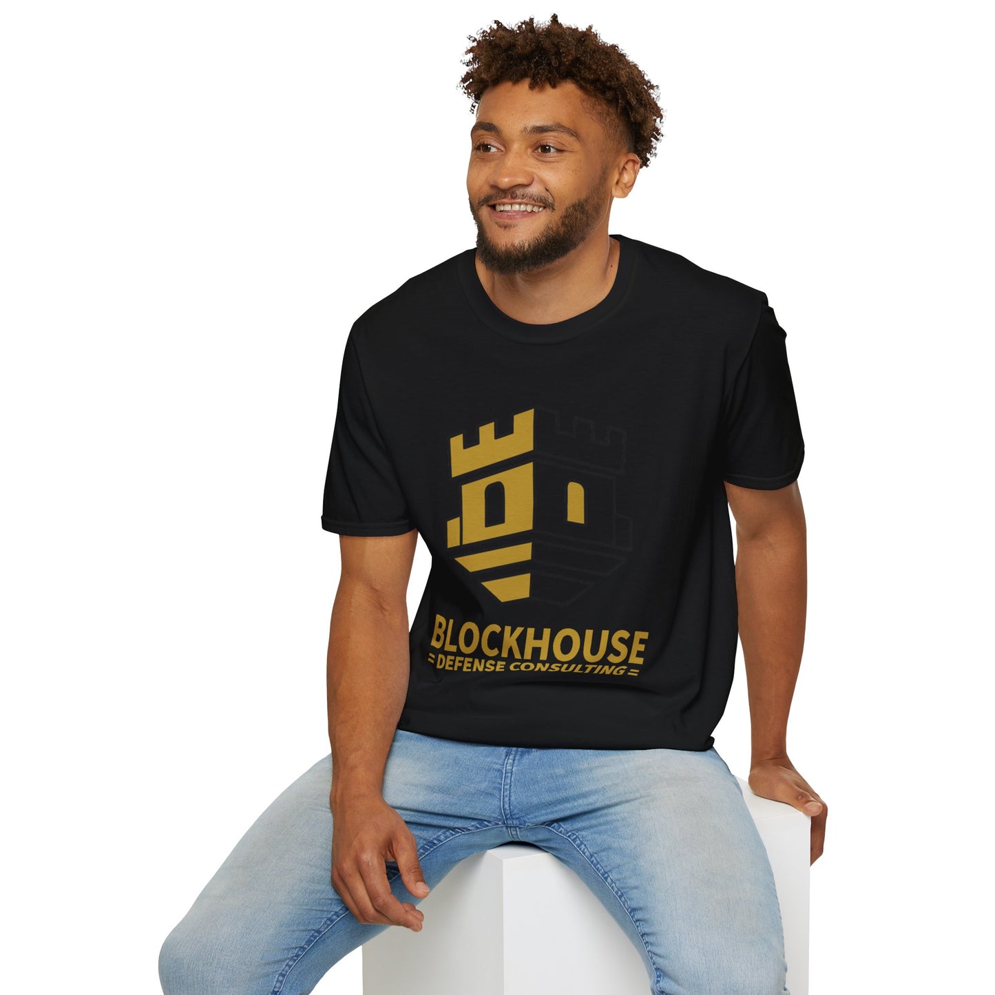Blockhouse Defense Consulting T-Shirt with Castle Logo Tee