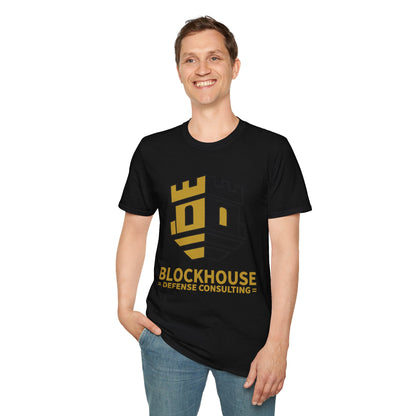 Blockhouse Defense Consulting T-Shirt with Castle Logo Tee