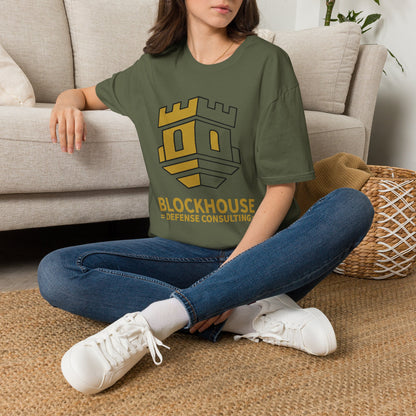 Blockhouse Defense Consulting T-Shirt with Castle Logo Tee