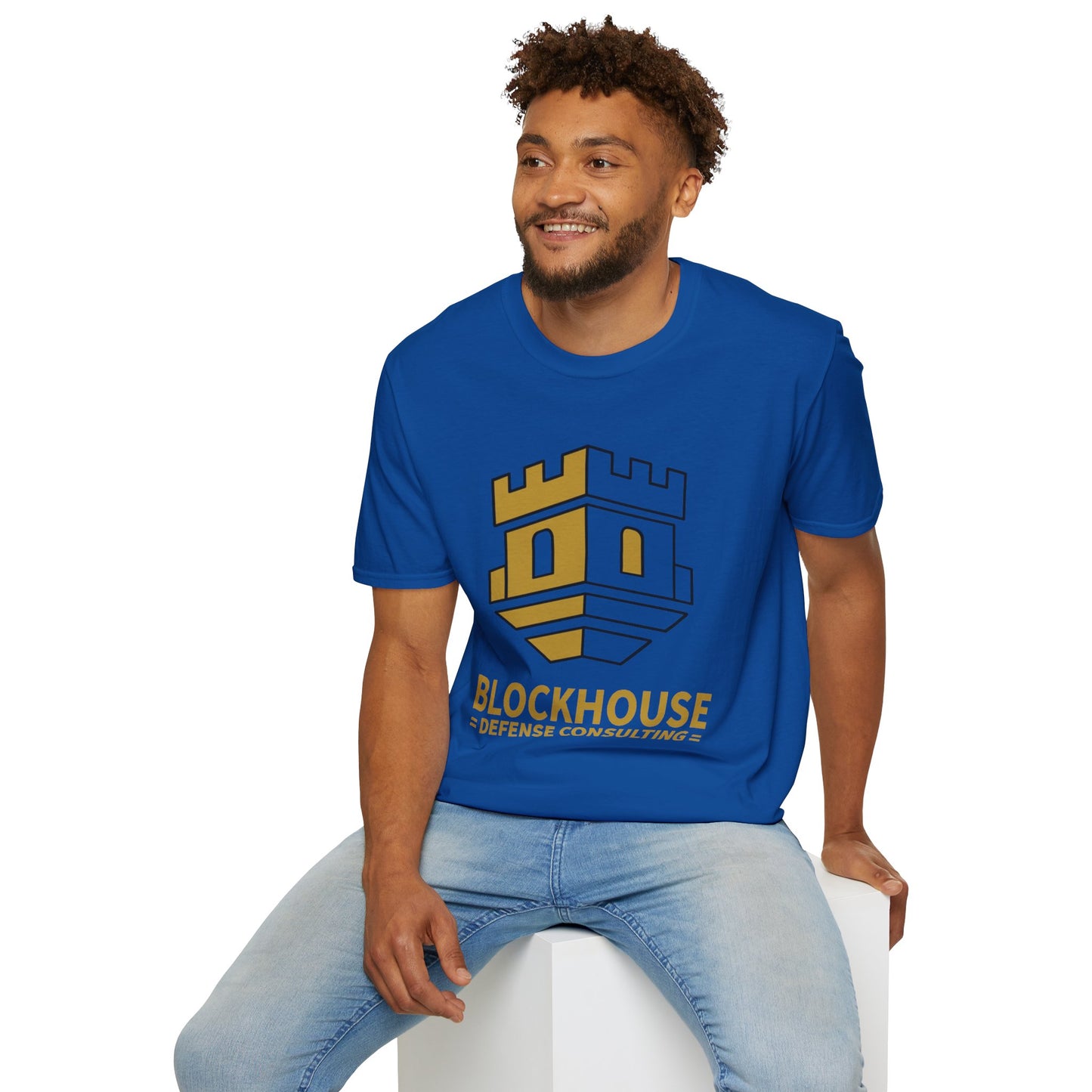 Blockhouse Defense Consulting T-Shirt with Castle Logo Tee