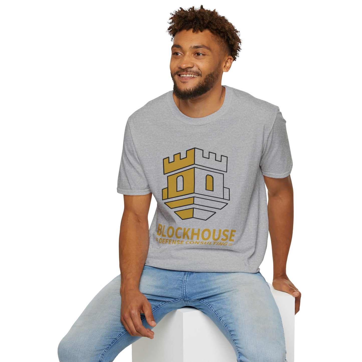 Blockhouse Defense Consulting T-Shirt with Castle Logo Tee