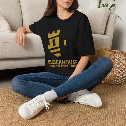 Blockhouse Defense Consulting T-Shirt with Castle Logo Tee