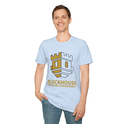 Blockhouse Defense Consulting T-Shirt with Castle Logo Tee