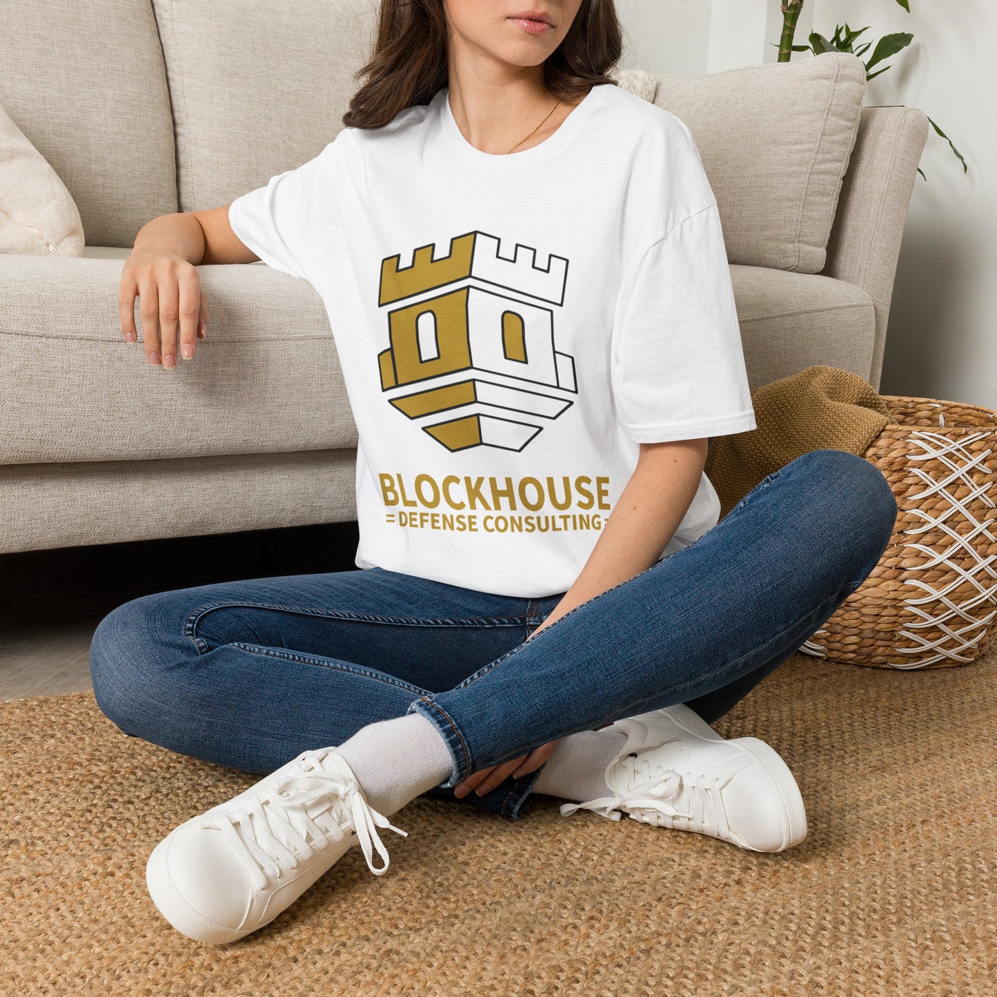 Blockhouse Defense Consulting T-Shirt with Castle Logo Tee