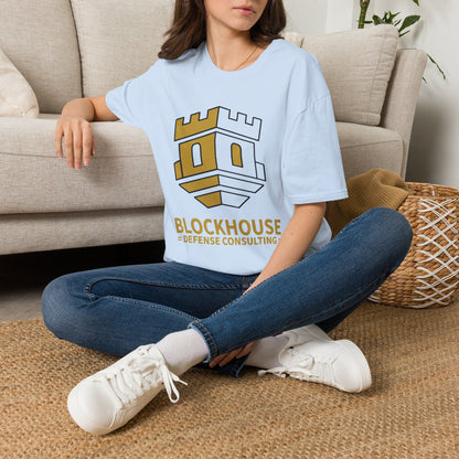 Blockhouse Defense Consulting T-Shirt with Castle Logo Tee