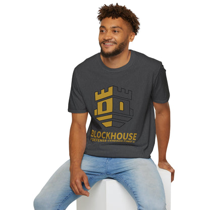 Blockhouse Defense Consulting T-Shirt with Castle Logo Tee