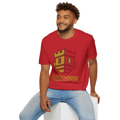 Blockhouse Defense Consulting T-Shirt with Castle Logo Tee