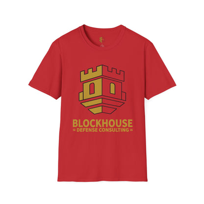 Blockhouse Defense Consulting T-Shirt with Castle Logo Tee