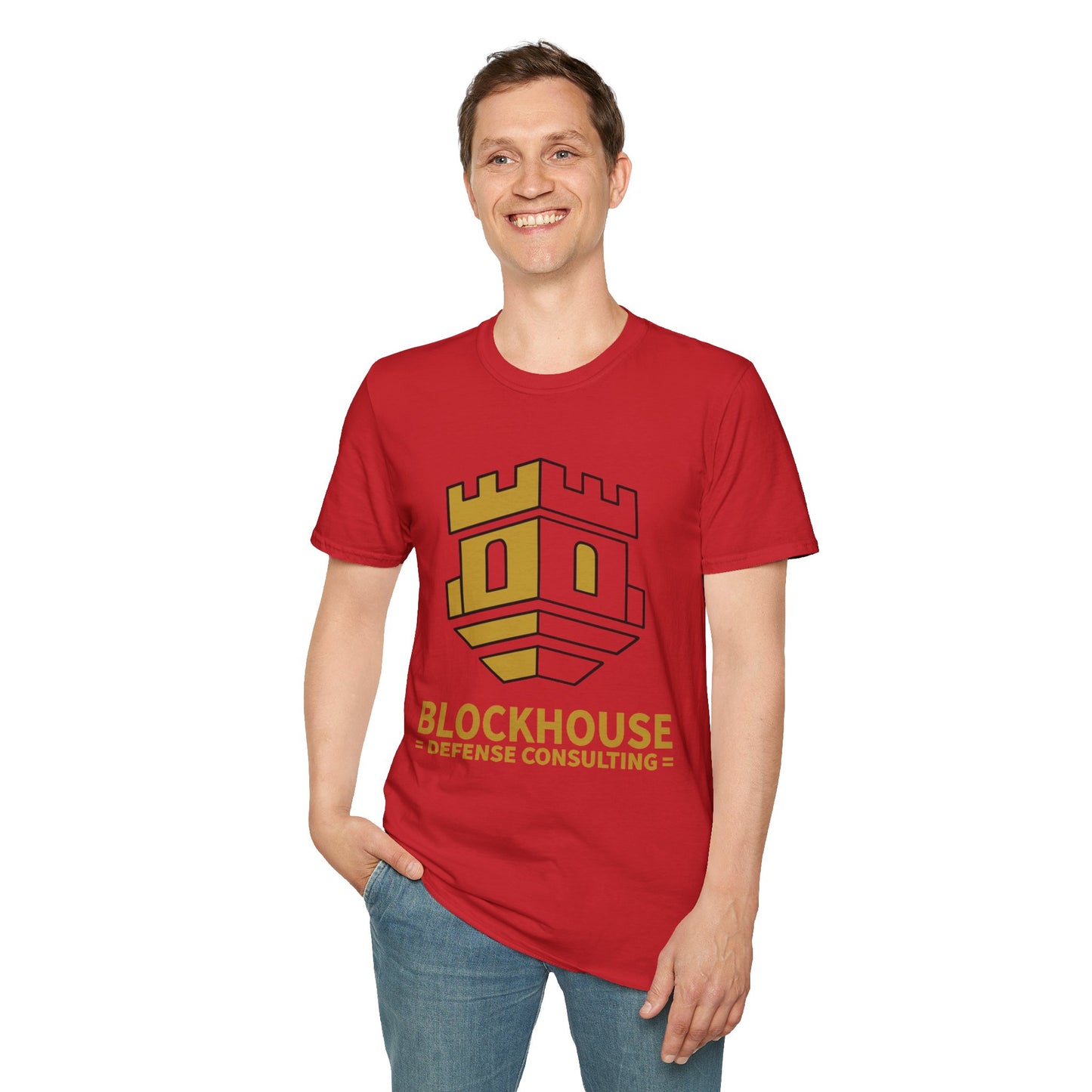 Blockhouse Defense Consulting T-Shirt with Castle Logo Tee