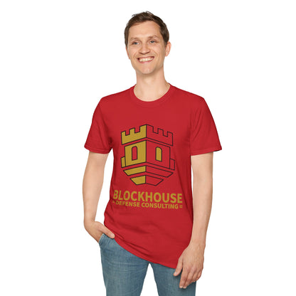Blockhouse Defense Consulting T-Shirt with Castle Logo Tee