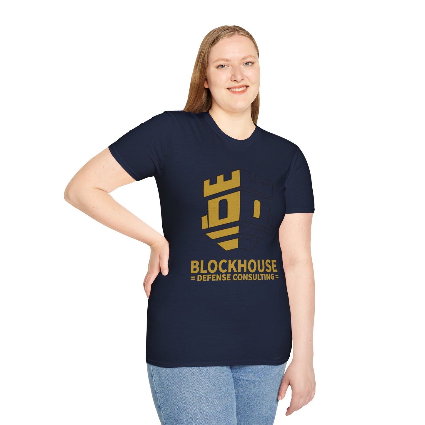 Blockhouse Defense Consulting T-Shirt with Castle Logo Tee