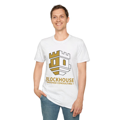 Blockhouse Defense Consulting T-Shirt with Castle Logo Tee