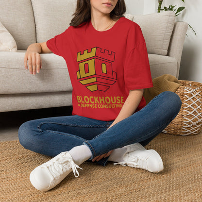 Blockhouse Defense Consulting T-Shirt with Castle Logo Tee