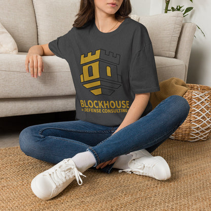 Blockhouse Defense Consulting T-Shirt with Castle Logo Tee
