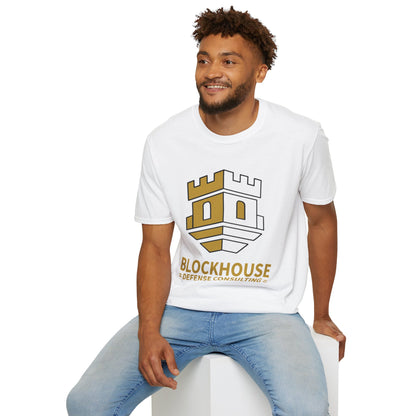 Blockhouse Defense Consulting T-Shirt with Castle Logo Tee