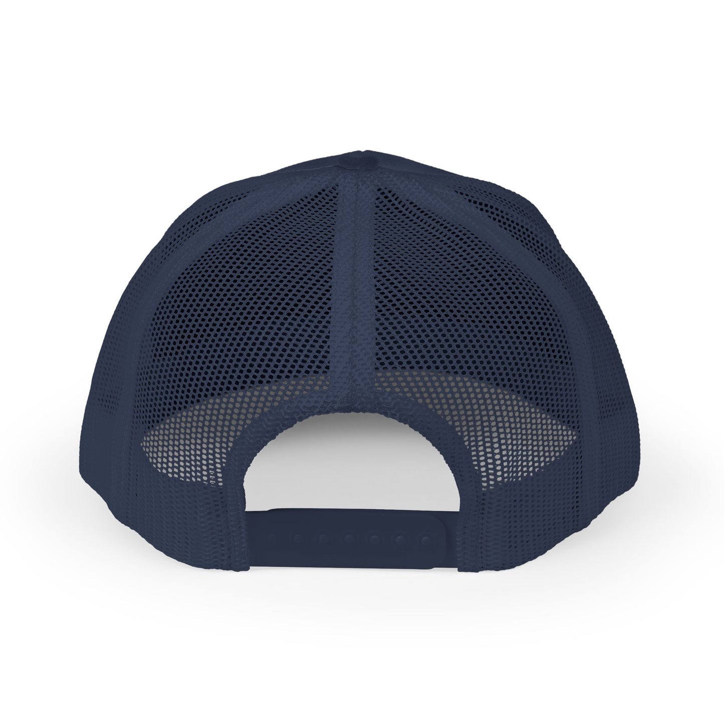 Trucker Cap with Gold Blockhouse Castle Embroidered Logo