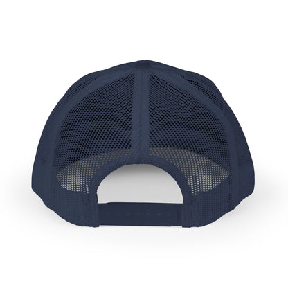 Trucker Cap with Gold Blockhouse Castle Embroidered Logo