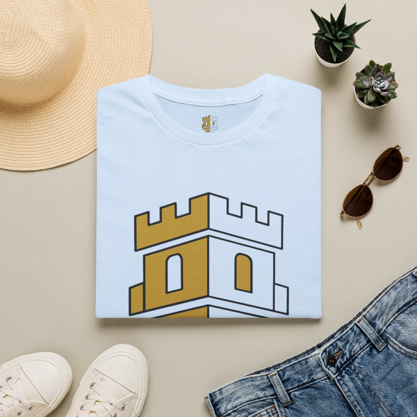 Blockhouse Defense Consulting T-Shirt with Castle Logo Tee