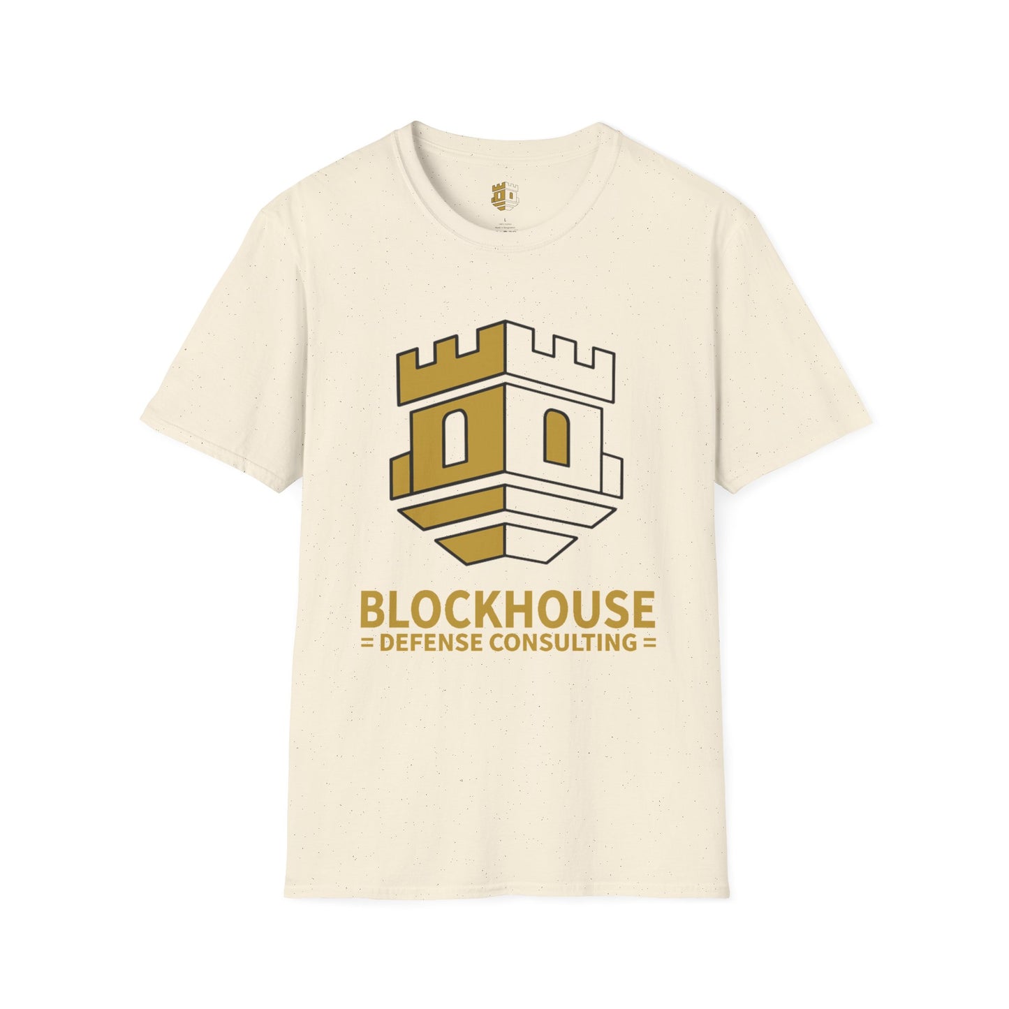 Blockhouse Defense Consulting T-Shirt with Castle Logo Tee