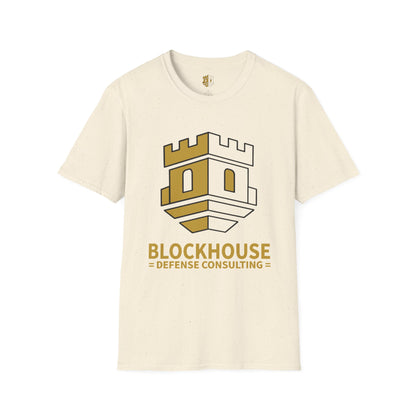 Blockhouse Defense Consulting T-Shirt with Castle Logo Tee