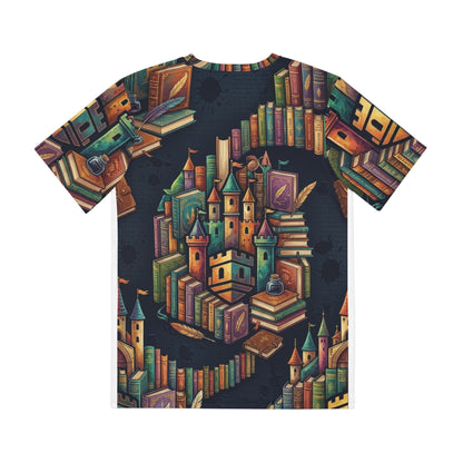 Blockhouse Fantasy Book Castle All-Over Print Tee