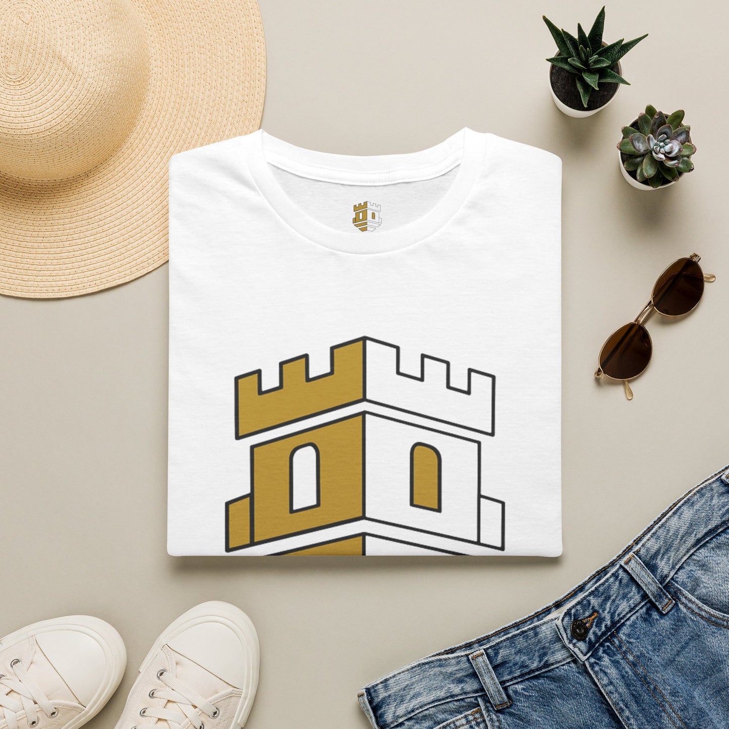 Blockhouse Defense Consulting T-Shirt with Castle Logo Tee