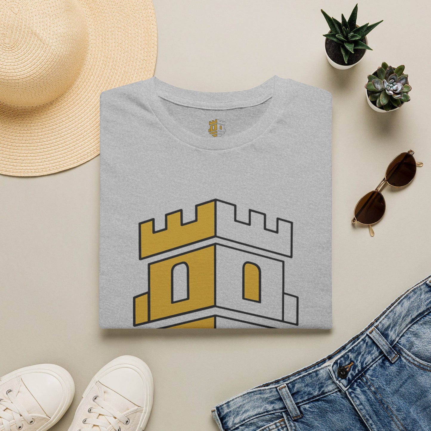 Blockhouse Defense Consulting T-Shirt with Castle Logo Tee