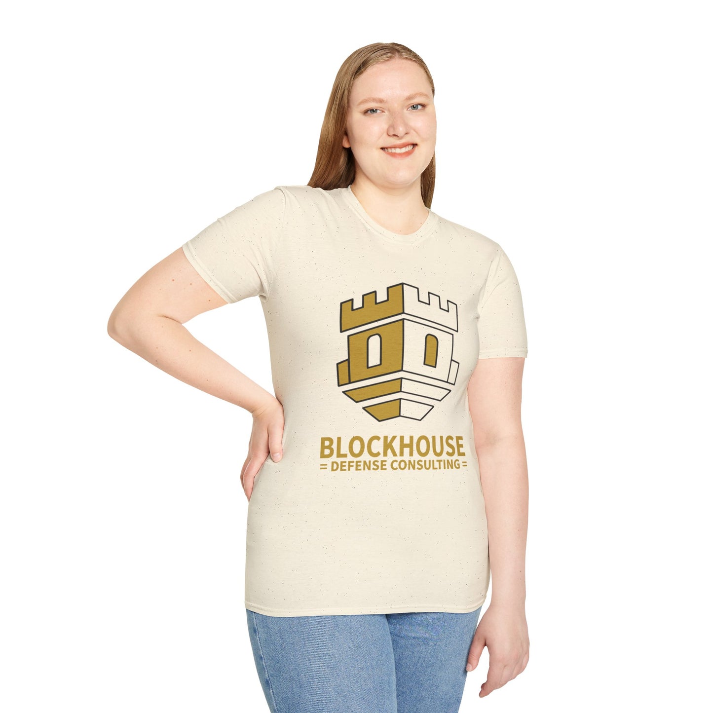 Blockhouse Defense Consulting T-Shirt with Castle Logo Tee