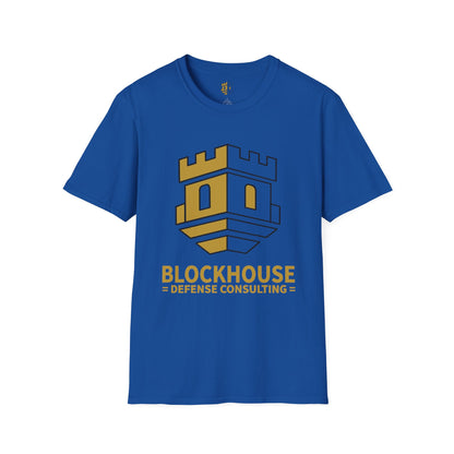 Blockhouse Defense Consulting T-Shirt with Castle Logo Tee