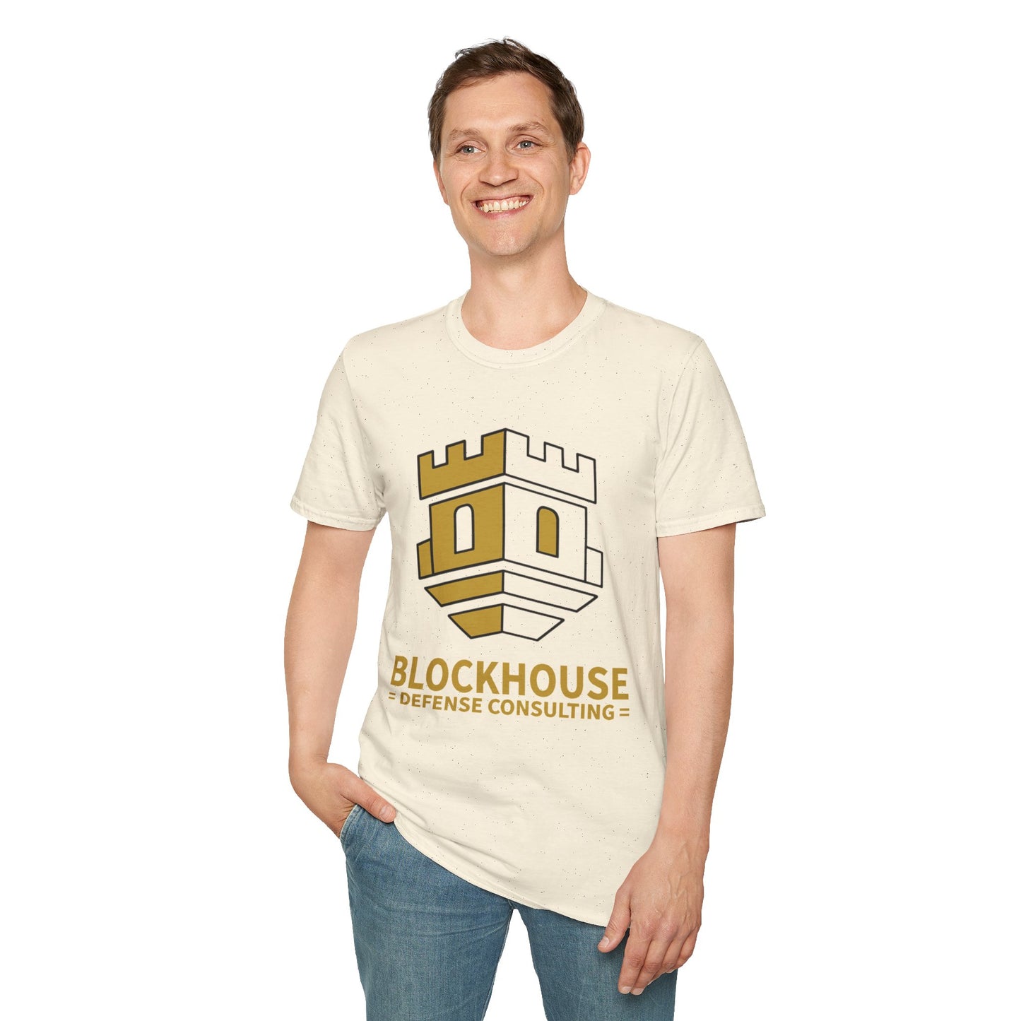 Blockhouse Defense Consulting T-Shirt with Castle Logo Tee