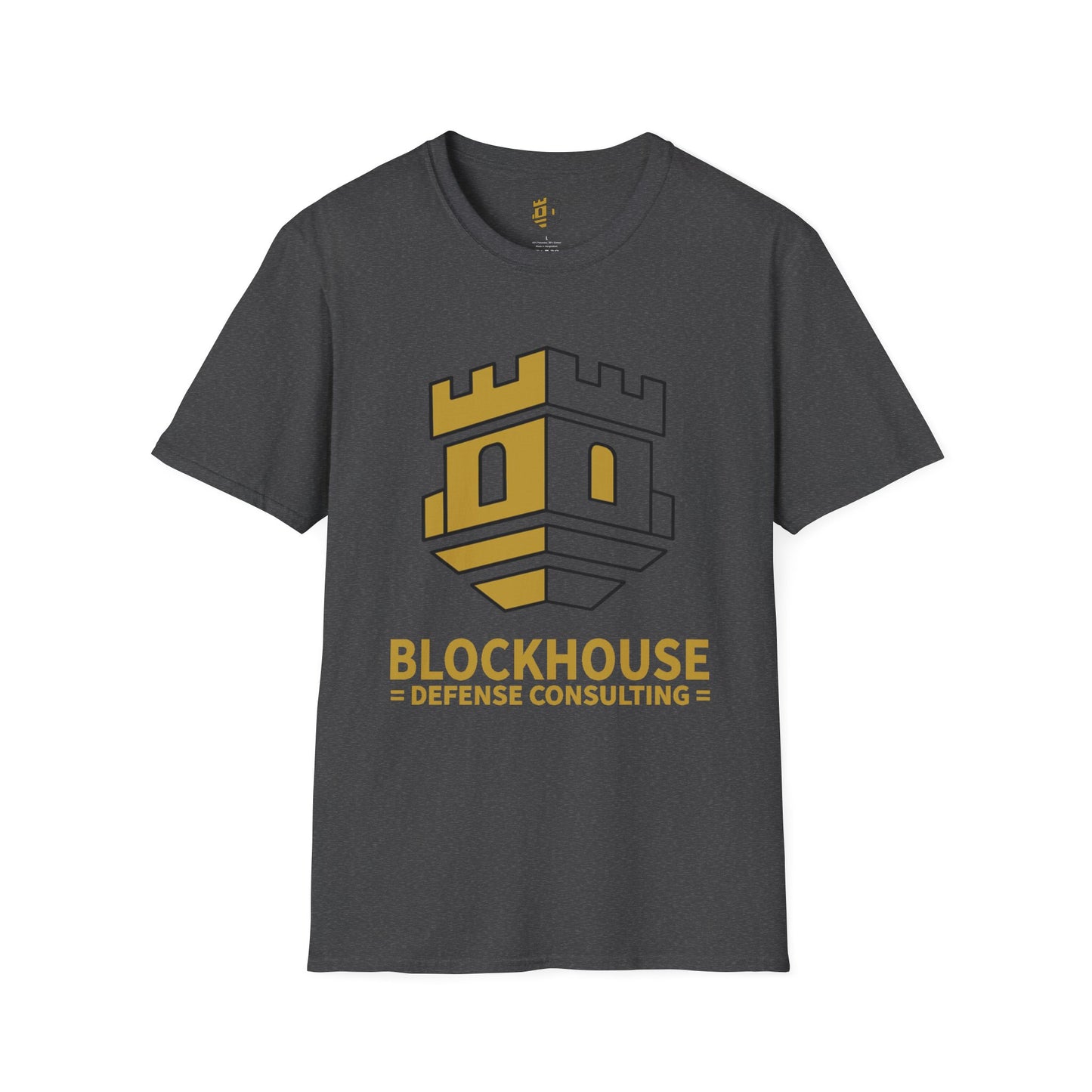 Blockhouse Defense Consulting T-Shirt with Castle Logo Tee