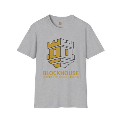 Blockhouse Defense Consulting T-Shirt with Castle Logo Tee