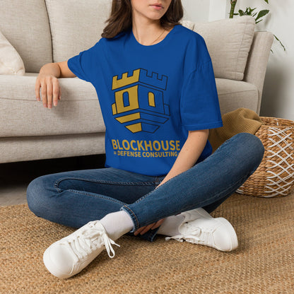Blockhouse Defense Consulting T-Shirt with Castle Logo Tee