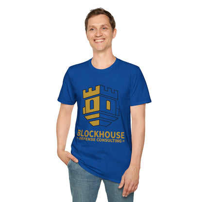Blockhouse Defense Consulting T-Shirt with Castle Logo Tee