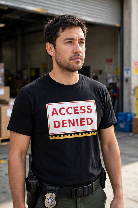 Access Denied — T-Shirt — lifestyle photo
