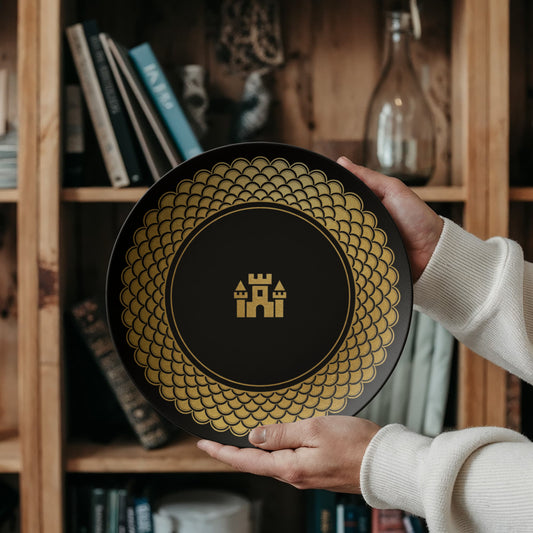 Blockhouse Plate — Dragon Scale — view 2